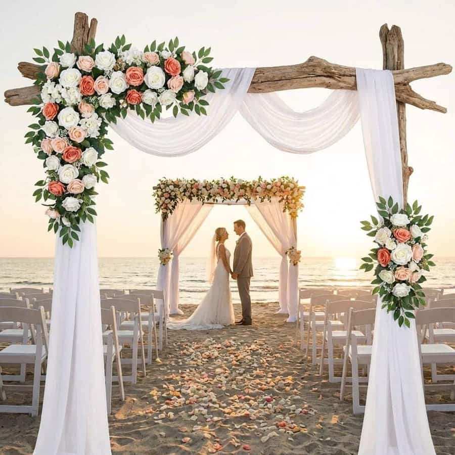 Artificial flowers for wedding and event decor