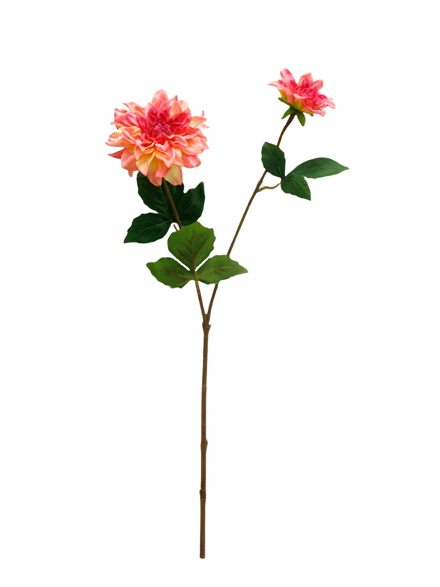 Real Touch Artificial Dahlia Stem - 23.62" thumbnail 3