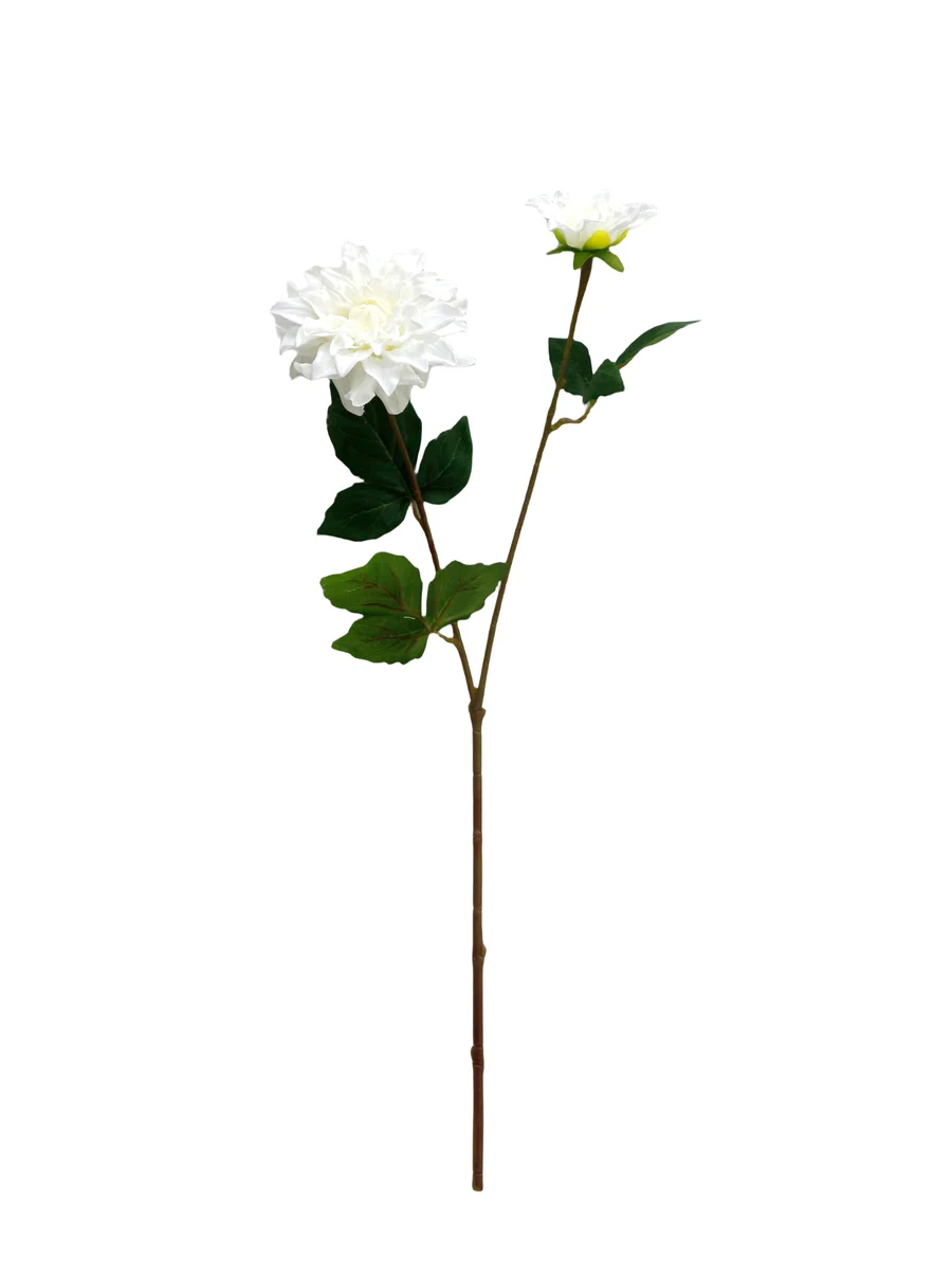 Real Touch Artificial Dahlia Stem - 23.62" thumbnail 5