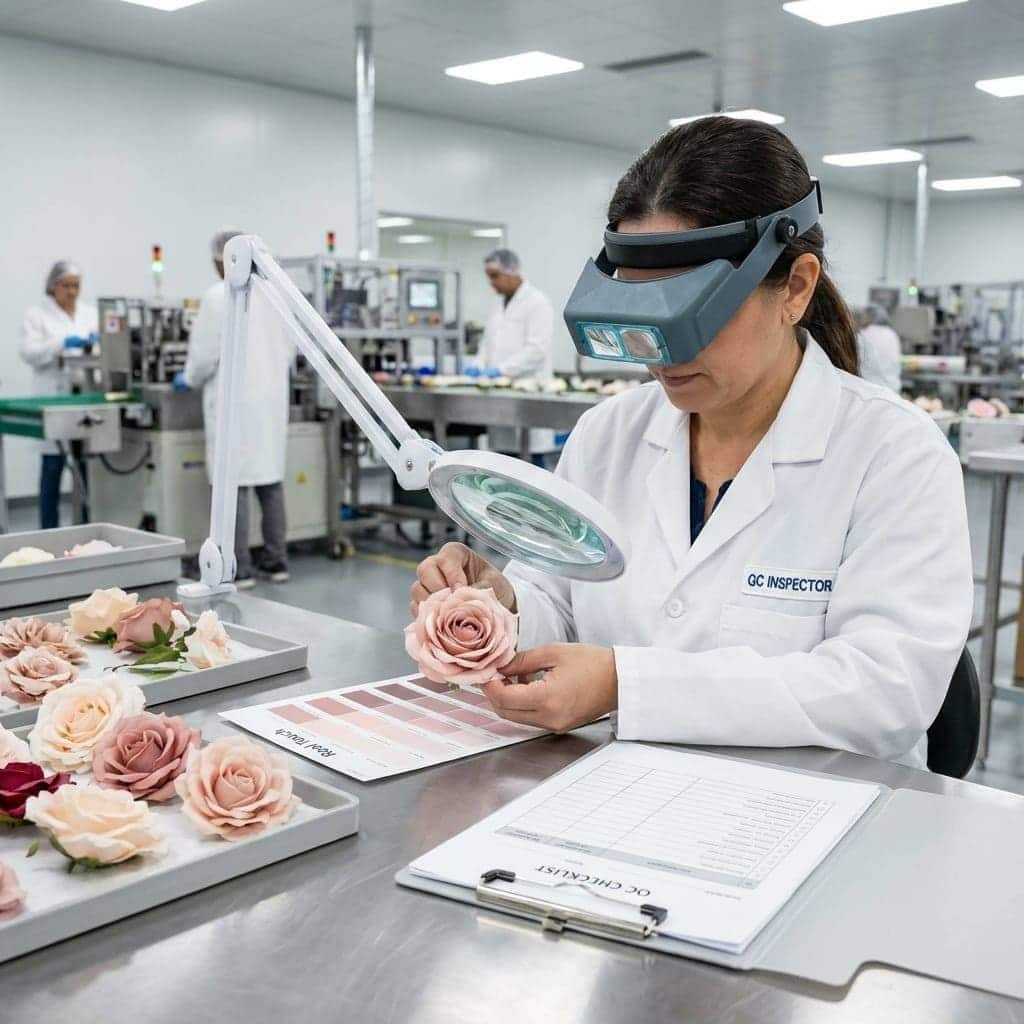 Artificial Flower Quality Control Guide