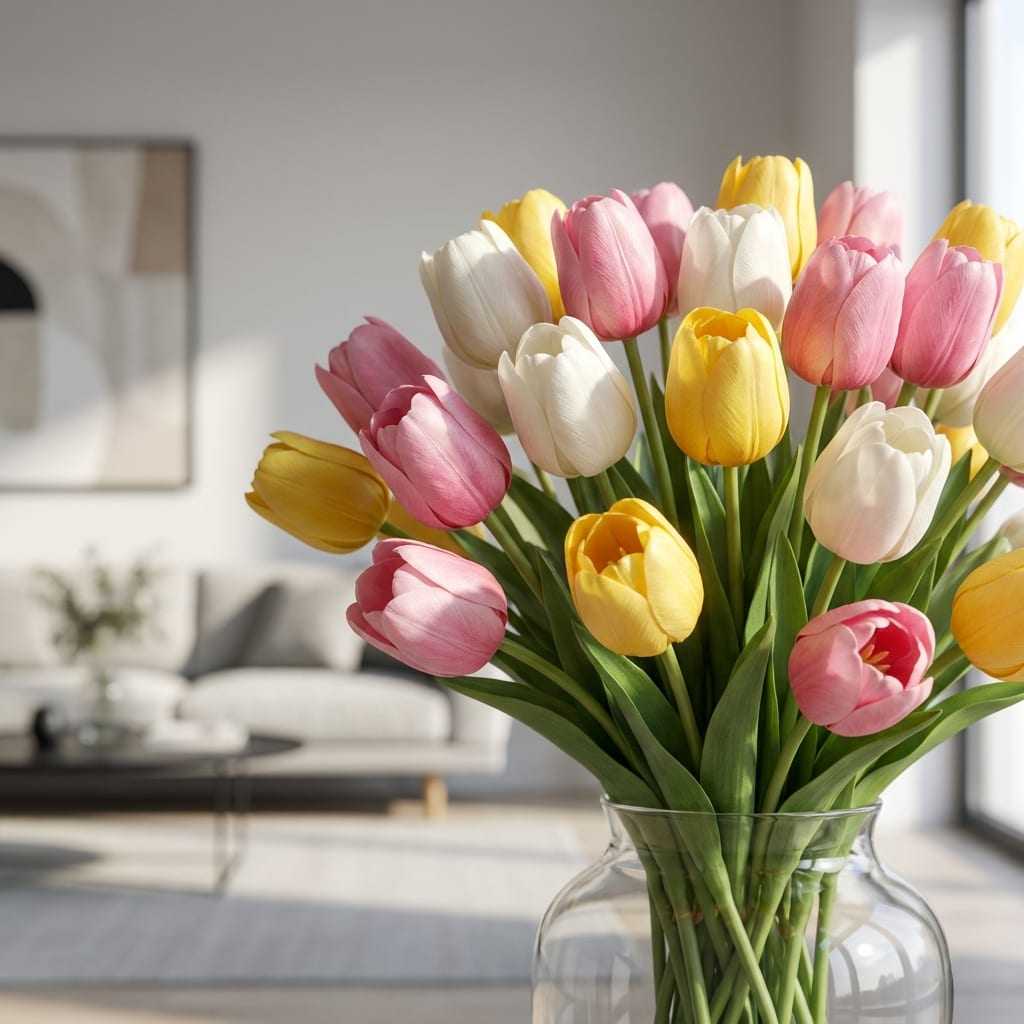 Silk Tulips Wholesale