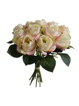 Silk 27*20*13CM Sunshine Rose Bouquet - LY/Pink - Wholesale Artificial Flowers | EBJ0725012#7 thumbnail 1