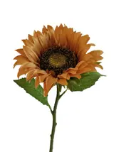 Silk 44*13*9CM Sunflower - EARTH YELLOW - Wholesale Artificial Flowers | EB0326008#8 thumbnail 1