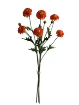 Silk 60*22*7CM Little Wild Chrysanthemum - Orange - Wholesale Artificial Flowers | EBJ0725009#6 thumbnail 1