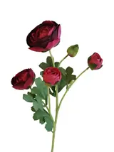 Silk 50*19*9CM Camellia - Blue - Wholesale Artificial Flowers | EB0326007#7 thumbnail 1