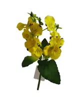Silk 22*11*4CM Pansy - Yellow - Wholesale Artificial Flowers | EBZ2326226#03 thumbnail 1
