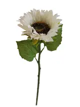 Silk 44*13*9CM Sunflower - White - Wholesale Artificial Flowers | EB0326008#1 thumbnail 1