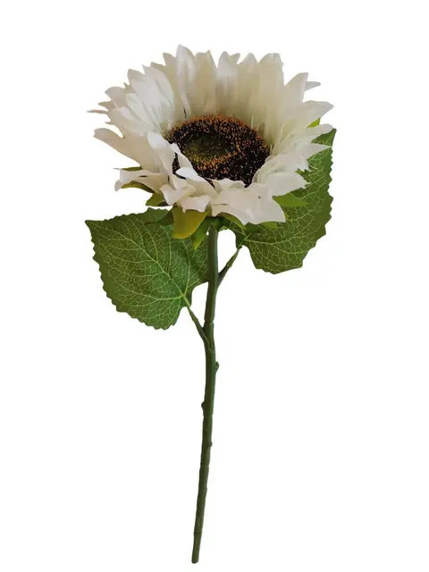 Silk 44*13*9CM Sunflower - White - Wholesale Artificial Flowers | EB0326008#1