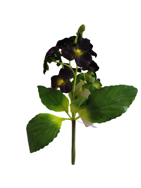 Silk 22*10*3CM Pansy - Purple - Wholesale Artificial Flowers | EBZ2326229#10