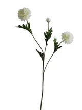 Silk 60*12*4CM Chrysanthemum - White - Wholesale Artificial Flowers | EBJ0725009A#1 thumbnail 1