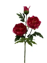 Real Touch Artificial Peony Stem - 31.89" thumbnail 2