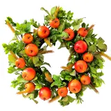 60 cm Artificial Christmas Fruit Wreath thumbnail 1