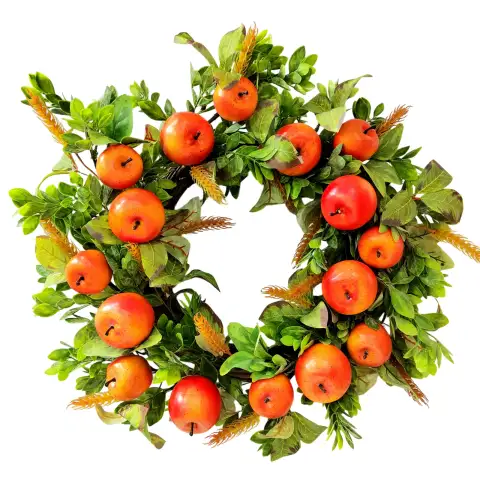 60 cm Artificial Christmas Fruit Wreath