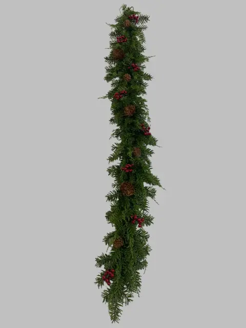 183 cm Artificial Christmas Berry Garland