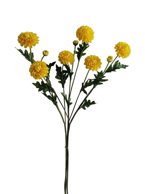 Silk 60*22*7CM Little Wild Chrysanthemum - Yellow - Wholesale Artificial Flowers | EBJ0725009#3