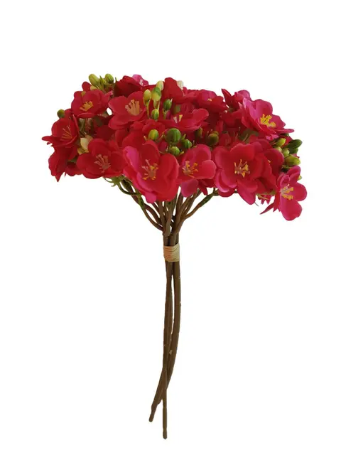 Silk 35*20*10CM A bunch of jasmine - Assorted - Wholesale Artificial Flowers | EB0426015#FU