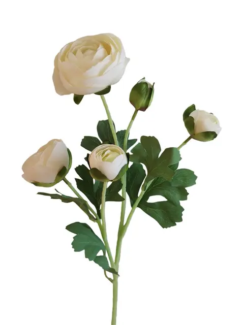Silk 50*19*9CM Camellia - White - Wholesale Artificial Flowers | EB0326007#1