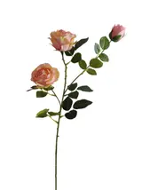 Silk 82*20*9CM Bud rose - Pink - Wholesale Artificial Flowers | EBJ0725010#4 thumbnail 1