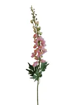 Silk 120*16*5CM Delphinium - Pink - Wholesale Artificial Flowers | EB0326010#2 thumbnail 1