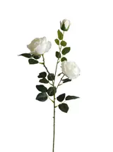 Silk 82*20*9CM Bud rose - White - Wholesale Artificial Flowers | EBJ0725010#1 thumbnail 1