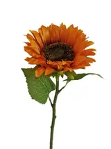 Silk 44*13*9CM Sunflower - Orange - Wholesale Artificial Flowers | EB0326008#2 thumbnail 1