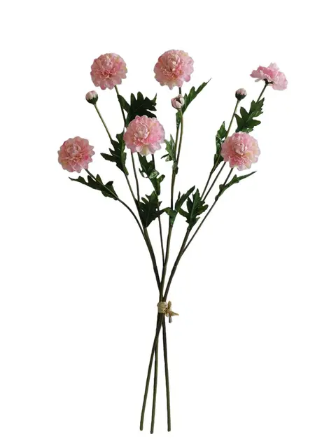 Silk 60*22*7CM Little Wild Chrysanthemum - Pink - Wholesale Artificial Flowers | EBJ0725009#4