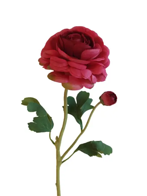 Silk 60*13*5CM Camellia - Fuchsia - Wholesale Artificial Flowers | EB0326012#6
