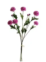 Silk 60*22*7CM Little Wild Chrysanthemum - Fuchsia - Wholesale Artificial Flowers | EBJ0725009#5 thumbnail 1