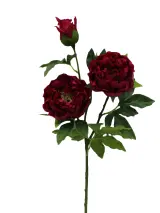 Real Touch Artificial Peony Stem - 31.89" thumbnail 5