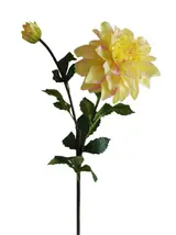 Silk 72*20*10CM Dahlia - LT/Yellow - Wholesale Artificial Flowers | EBJ0725882#8 thumbnail 1
