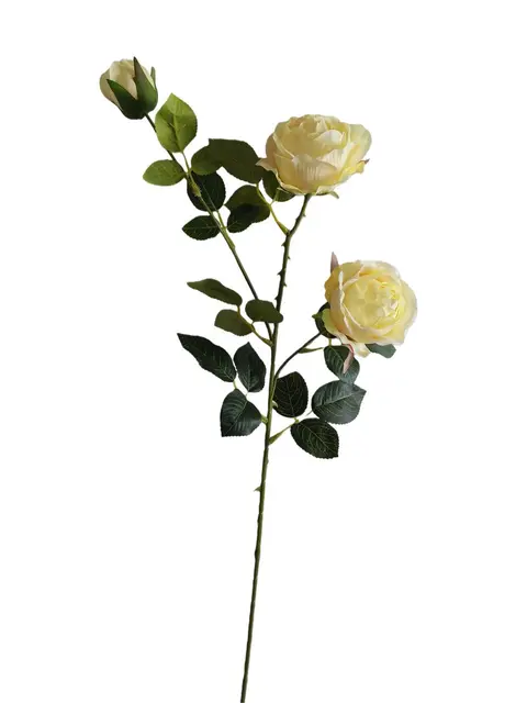 Silk 82*20*9CM Bud rose - Champagne - Wholesale Artificial Flowers | EBJ0725010#3