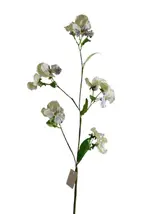 Silk 96*25*5CM Pansy - White - Wholesale Artificial Flowers | EBZ2326218#01 thumbnail 1