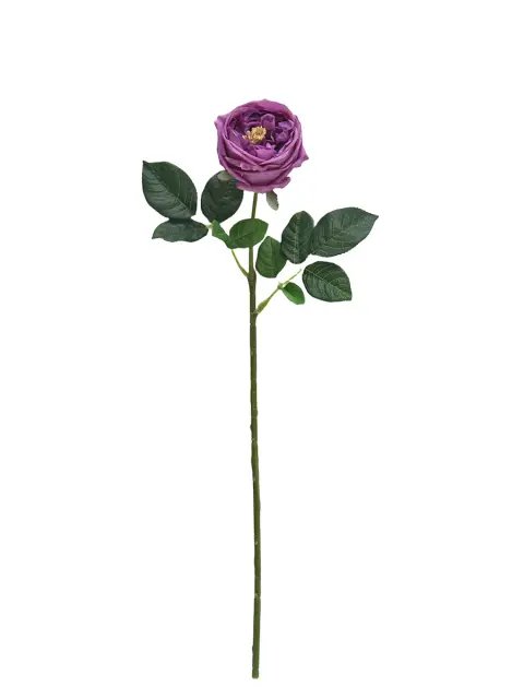 Real Touch Artificial Rose Stem - 24.02"