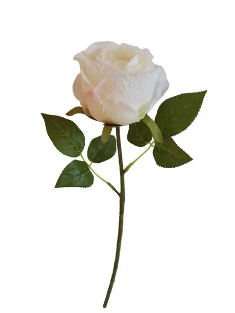 Silk 42*13*6CM Rugosa rose - White - Wholesale Artificial Flowers | EB0326009#1