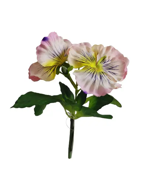 Silk 20*13*5CM Pansy - Pink - Wholesale Artificial Flowers | EBZ2326222#06