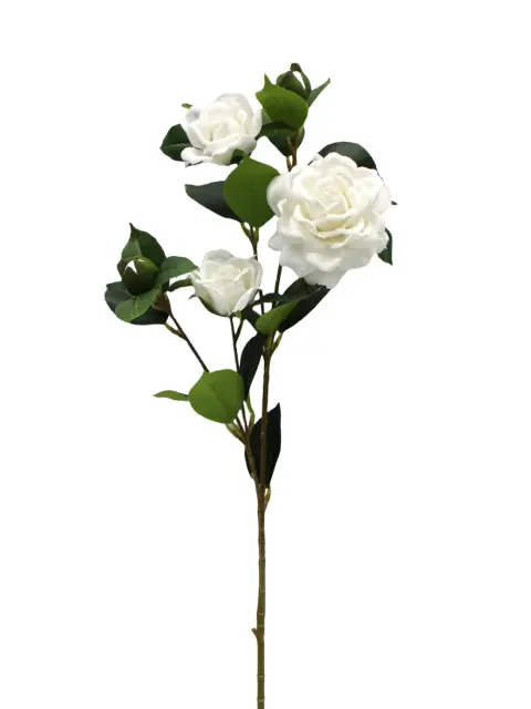 Real Touch Artificial Gardenia Stem - 5 Heads - 28.74"