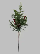 71 cm Artificial Christmas Berry Garland thumbnail 1