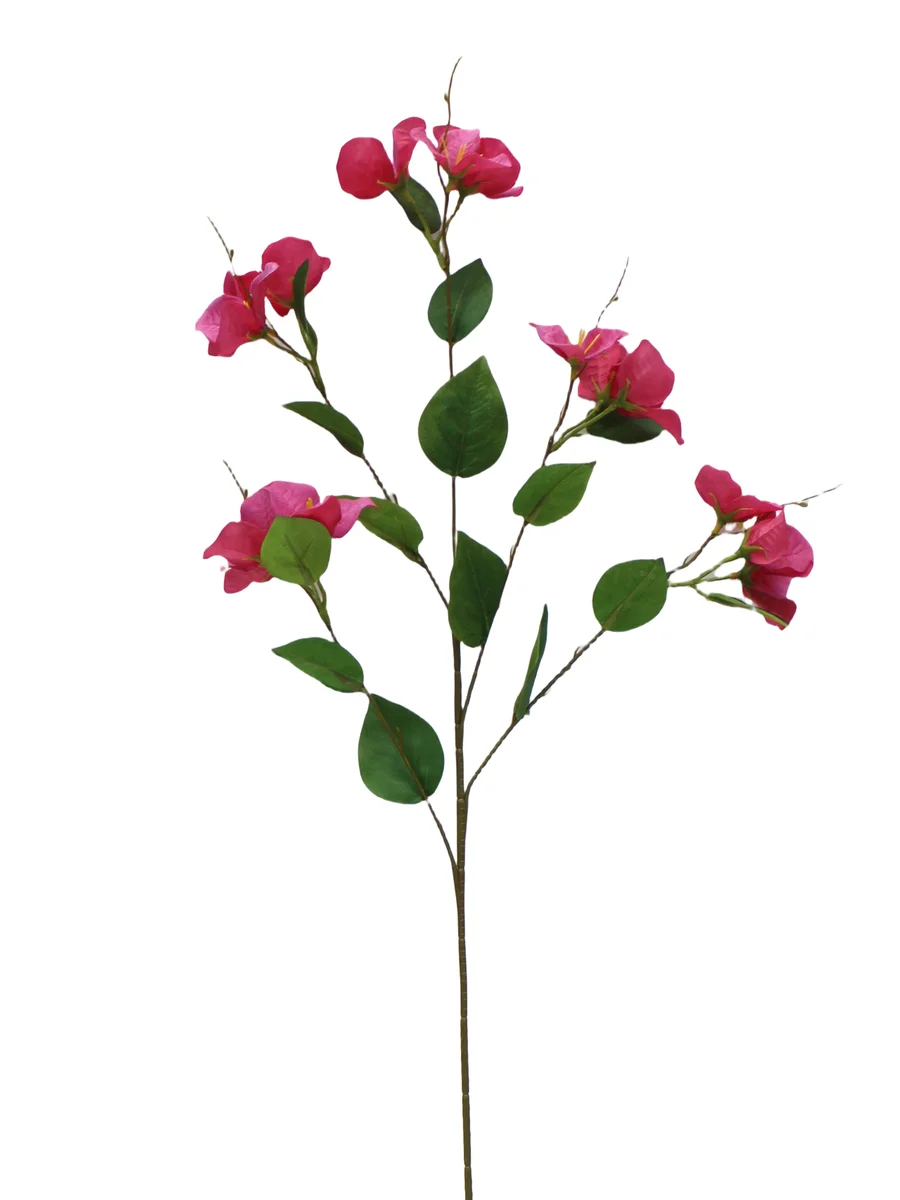 Real Touch Artificial Bougainvillea Stem - 5 Heads - 33.46" thumbnail 3
