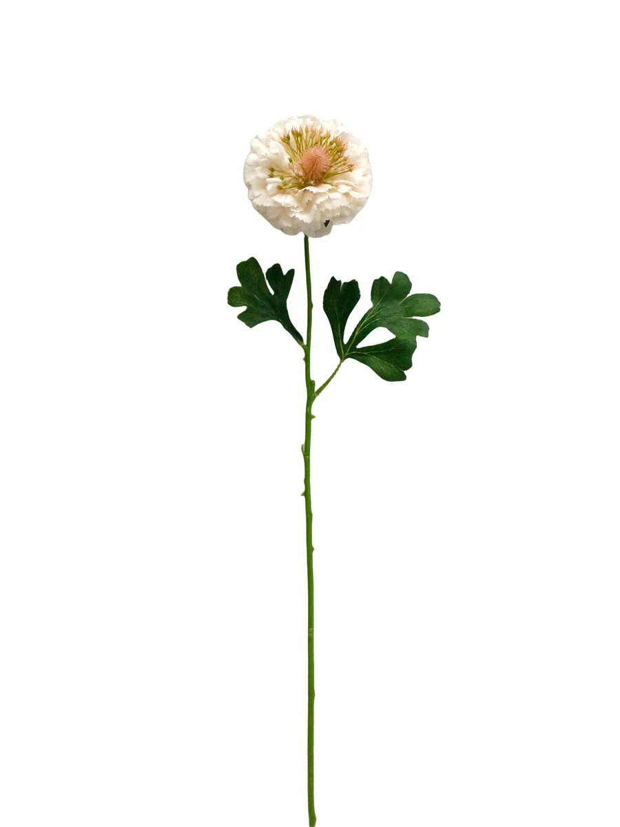 Real Touch Artificial Chrysanthemum Stem - 1 Head - 28.35" thumbnail 2
