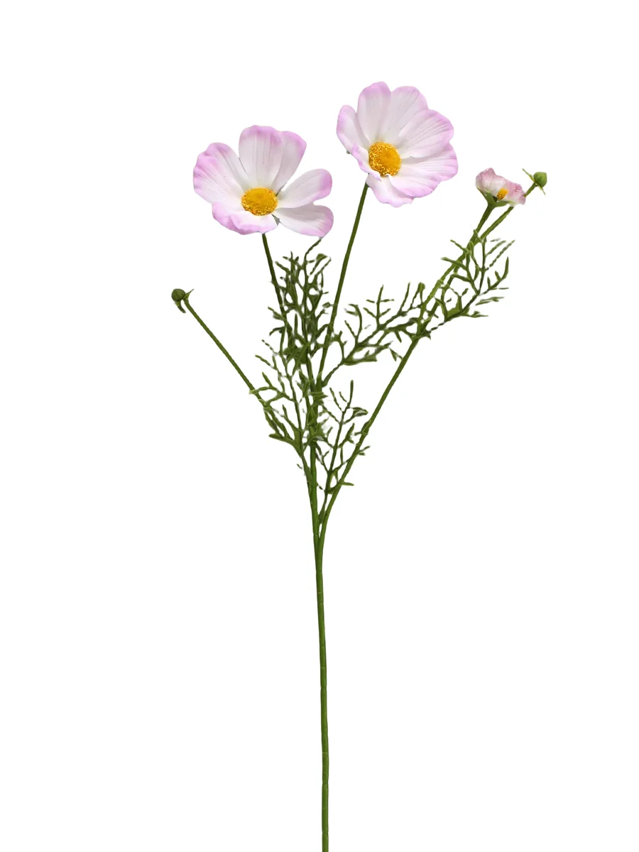 Real Touch Artificial Cosmos Spray - 3 Heads - 19.69" thumbnail 8