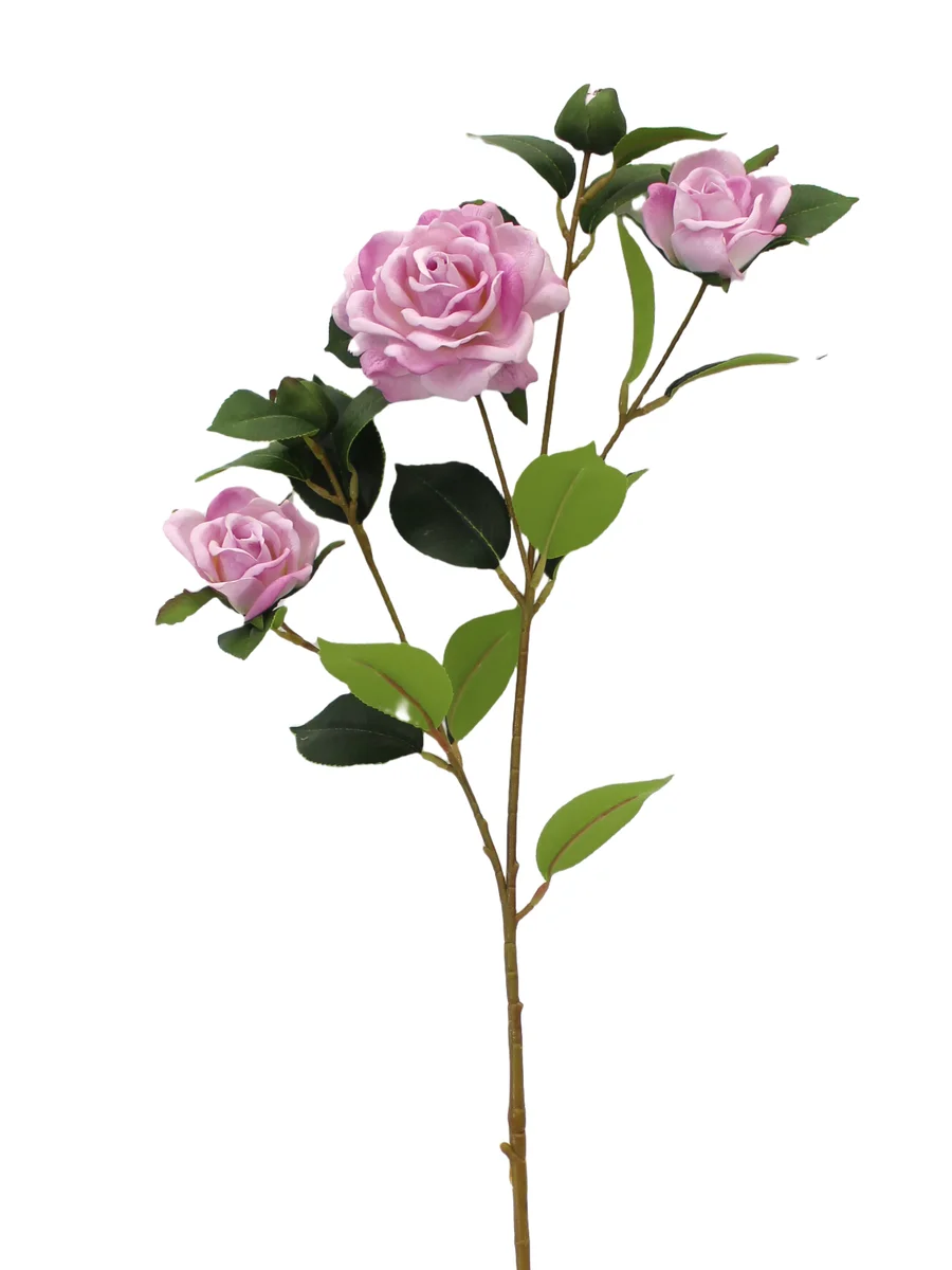 Real Touch Artificial Gardenia Stem - 5 Heads - 28.74" thumbnail 4