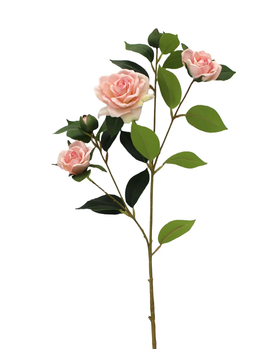 Real Touch Artificial Gardenia Stem - 5 Heads - 28.74" thumbnail 5