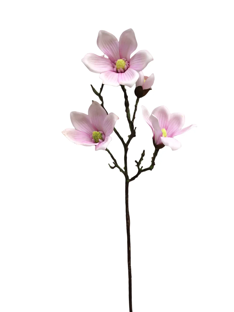 Real Touch Artificial Magnolia Stem - 5 Heads - 28.35" thumbnail 3