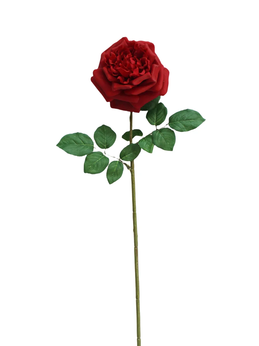 Real Touch Artificial Rose Stem - 25.59" thumbnail 4